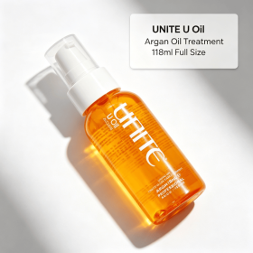 4.0 FL OZ Argan Hair Oil Serum, Lightweight Smoothing Hair Treatment Oil, Tame Frizz Add Shine for Dry Damaged Frizzy Hair All Hair Types
