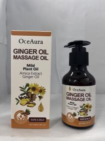OCEAURA Ginger Body Massage Oil, 100 ml