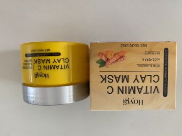 HOYGI Vitamin C and Turmeric Clay Face Mask, 100 g