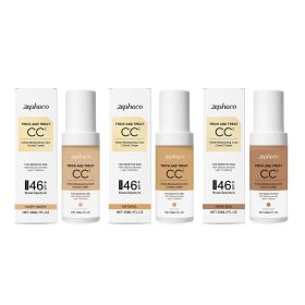 zephoco Moisturizing Concealer Foundation Liquid, Deep, 30 ml