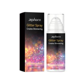 Party Glitter Spray Event Party Party Skin Clavicle Star Highlights Date Glitter (Option: Default)